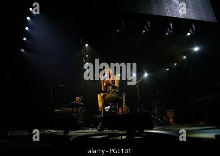 Le Ha-Ash, pendant la nuit de son concert à l'axe au Planet Hollywood de Las Vegas Nevada le 15 septembre 2015. Banque D'Images