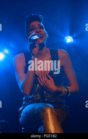 Le Ha-Ash, pendant la nuit de son concert à l'axe au Planet Hollywood de Las Vegas Nevada le 15 septembre 2015. Banque D'Images