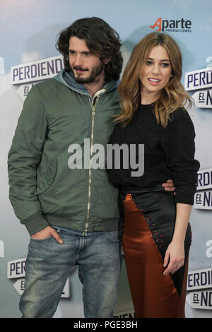 Yon Gonzalez acteur et actrice Blanca Suarez posent pendant 'Perdiendo el Norte' film de présentation photocall à Madrid, Espagne. 03 mars, 2015. (ALTERPHOT Banque D'Images