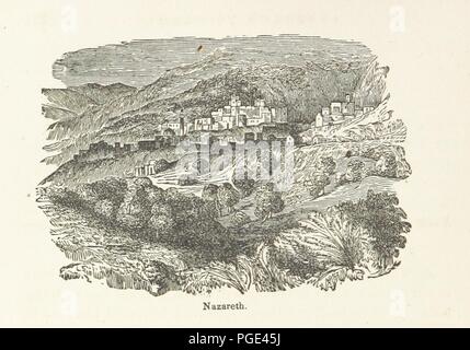 Libre à partir de la page 686 de "La main de Dieu dans l'Egypte, le Sinaï, la Terre Sainte et les dossiers d'un voyage de la grande vallée de l'Ouest pour les Lieux saints de l'Est. ... Avec cartes, schémas et illustrations ...0006. Banque D'Images