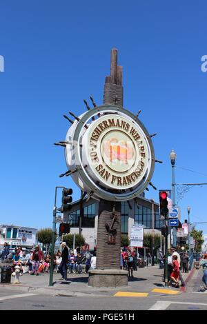 Fisherman's Wharf San Francisco, San Francisco, California, USA Banque D'Images