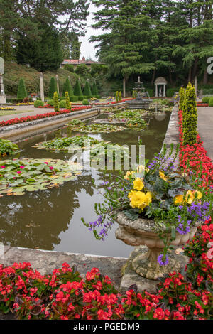 Compton Acres Garden, Dorset, UK Banque D'Images