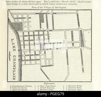 Libre à partir de la page 499 de 'l'histoire du Vermont, naturels, civils, et des statistiques . Banque D'Images