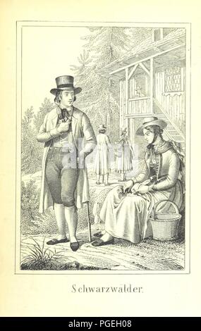 Libre à partir de la page 553 de « Deutschland, sein Volk und seine Sitten. Dans geographisch-ethnographischen Charakterbildern ... Mit vielen Abbildungen' . Banque D'Images