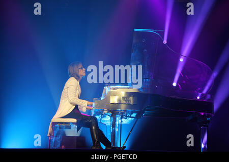 Yoshiki 08/24/2018 Japon House Los Angeles Réception d'ouverture qui a eu lieu au Hollywood & Highland à Los Angeles, CA Photo par Izumi Hasegawa / HollywoodNewsWire.co Banque D'Images