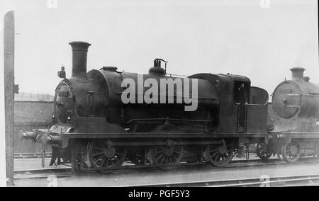 Caledonian Railway 0-6-0ST Pug jubilé des locomotives de chemin de fer à vapeur comme LMS 16202 Banque D'Images
