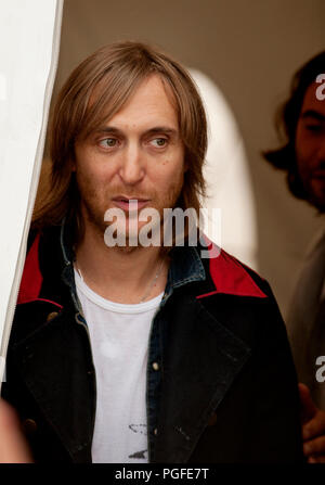 Dj français David Guetta au Tomorrowland festival techno De Schorre, à Boom (Belgique, 25/07/2010) Banque D'Images