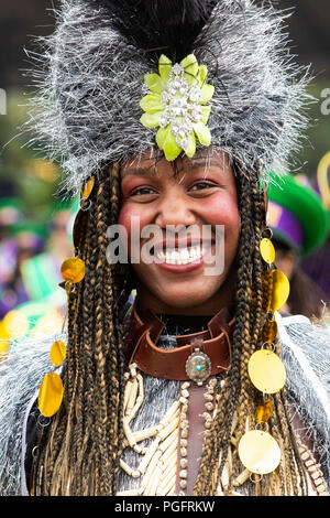 Londres, Royaume-Uni. 26 août 2018. Notting Hill Carnival. Photo : Bettina Strenske/Alamy Live News Banque D'Images