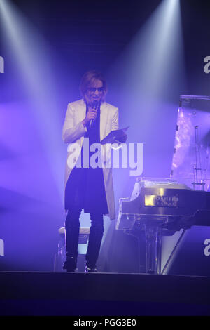 Yoshiki 08/24/2018 Japon House Los Angeles Réception d'ouverture qui a eu lieu au Hollywood & Highland à Los Angeles, CA Photo : Cronos/Hollywood News Banque D'Images