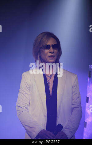 Yoshiki 08/24/2018 Japon House Los Angeles Réception d'ouverture qui a eu lieu au Hollywood & Highland à Los Angeles, CA Photo : Cronos/Hollywood News Banque D'Images