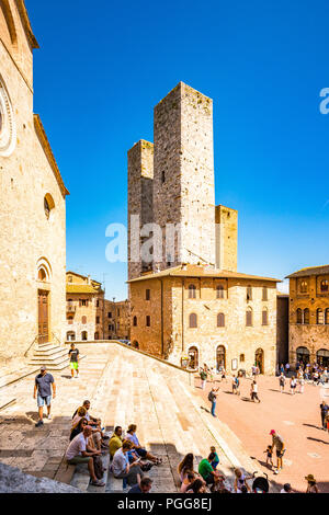 San Gimignano Banque D'Images