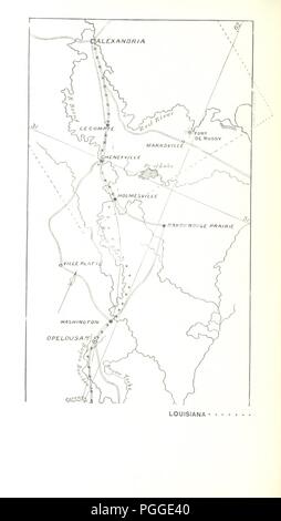 Libre à partir de la page 104 de 'l'histoire du 19e Corps d'armée [de l'armée fédérale, 1861-5]' . Banque D'Images