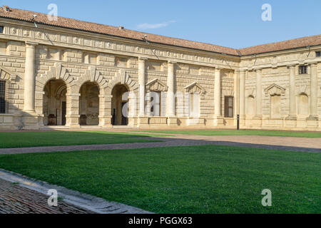 Palazzo del Palazzo Te (Te) à Mantoue, Lombardie, Italie, Europe Banque D'Images