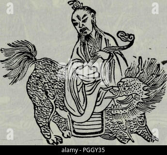 'Le dragon, image et démon ; ou, les trois religions de Chine : le confucianisme, le bouddhisme, et le taoïsme, rendant compte de la mythologie, l'idolâtrie, et des chinois demonolatry" (1887) Banque D'Images