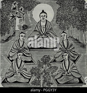 'Le dragon, image et démon ; ou, les trois religions de Chine : le confucianisme, le bouddhisme, et le taoïsme, rendant compte de la mythologie, l'idolâtrie, et des chinois demonolatry" (1887) Banque D'Images