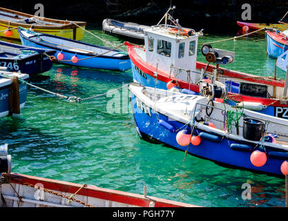 Coverack un petit village de pêcheurs sur la Péninsule du Lézard,cornwall England UK Banque D'Images