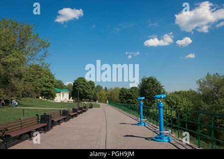 Lookout jumelles dans Kolomenskoye, Moscou, Russie Banque D'Images