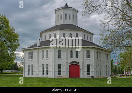 La Grange ronde stable de souvenirs dans Lexington Kentucky Banque D'Images