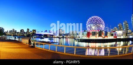 L'ancien nom du bâtiment Science World à Vancouver est une science centre géré par une organisation à but non lucratif dans la région de Vancouver, Colombie-Britannique, Canada. Banque D'Images