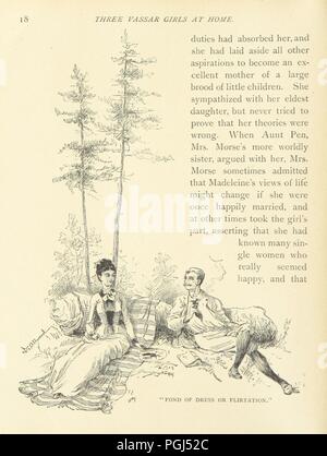 Libre à partir de la page 22 de "trois filles Vassar à la maison. Un voyage de trois filles d'université à travers le sud et l'ouest ... Illustré, etc' . Banque D'Images