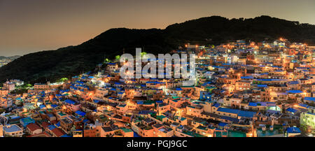 Gamcheon Culture Village, attraction touristique à Busan, Corée du Sud Banque D'Images