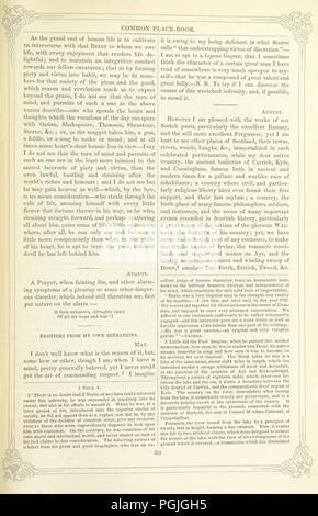 Libre à partir de la page 487 de "l'Œuvre de Robert Burns ; avec M. Currie's memoir du poète, et un essai sur le génie et le caractère, par le professeur Wilson. Aussi de nombreuses notes, annotations, et annexes. Embelli par quatre-vingts-0029. Banque D'Images