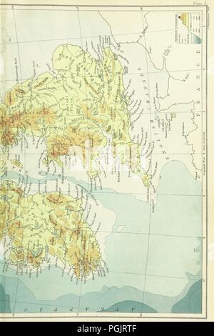 Libre à partir de la page 929 de "Gazetteer of the British Isles, statistiques et topographiques. Édité par J. Barthélémy. Avec les annexes et les cartes et plans spéciaux' . Banque D'Images