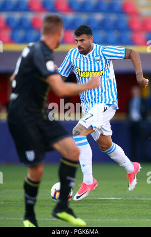 Bologne, Italie. 26 août 2018. Photo Filippo Rubin 26 août 2018 Bologne (Italie) Sports Football Spal vs Parma - championnat de football italien une ligue 2018/2019 - 'Renato Dall'Ara' Stadium Dans le pic : ANDREA PETAGNA (SPAL) Credit : Filippo Rubin/Alamy Live News Banque D'Images