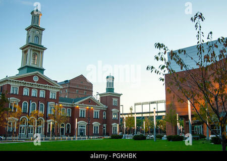 Musée des légendes du sport à Camden Yards et parc Oriole à Camden Yards, Baltimore, Maryland. Banque D'Images