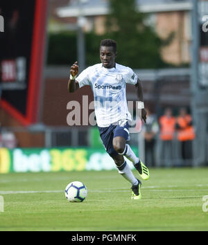 Idrissa Gana Gueye de Everton. Au cours de la Premier League match entre l'AFC Bournemouth et Everton à la vitalité Stadium , Bournemouth , 25 Aug 2018 Editorial uniquement. Pas de merchandising. Pour des images de football Premier League FA et restrictions s'appliquent inc. aucun internet/mobile l'usage sans licence FAPL - pour plus de détails Football Dataco contact Banque D'Images