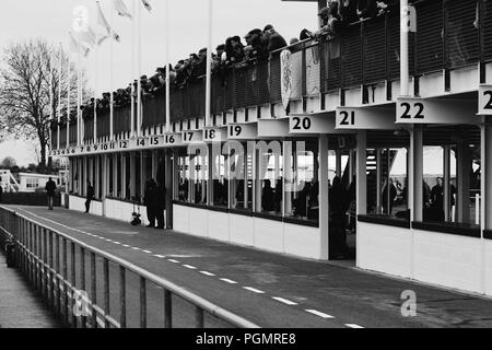 Goodwood Revival - Circuit moteur de Goodwood Banque D'Images