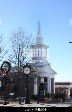 Réveil Post dans le centre-ville de Bedford, en Virginie Banque D'Images