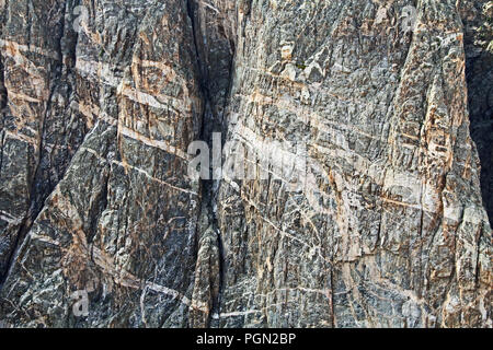 Texture de fond dans Black Canyon au mur peint Voir Banque D'Images