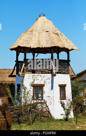 De l'ancienne tour de Cosaques du Kouban. La Russie, le territoire de Krasnodar, village de Taman Banque D'Images