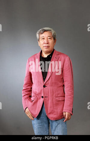 Edimbourg, Ecosse. UK. 27 août 2018. Edinburgh International Book Festival. Photo : Yan Lianke. Édimbourg. Pako Mera/Alamy Live News. Banque D'Images