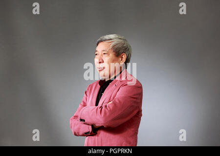 Edimbourg, Ecosse. UK. 27 août 2018. Edinburgh International Book Festival. Photo : Yan Lianke. Édimbourg. Pako Mera/Alamy Live News. Banque D'Images