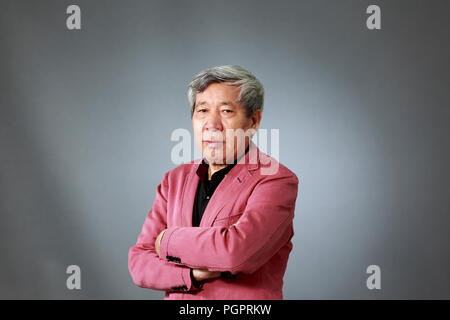 Edimbourg, Ecosse. UK. 27 août 2018. Edinburgh International Book Festival. Photo : Yan Lianke. Édimbourg. Pako Mera/Alamy Live News. Banque D'Images