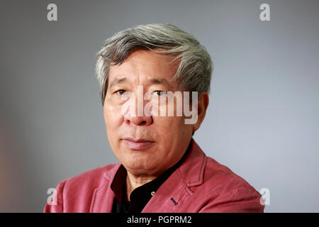 Edimbourg, Ecosse. UK. 27 août 2018. Edinburgh International Book Festival. Photo : Yan Lianke. Édimbourg. Pako Mera/Alamy Live News. Banque D'Images