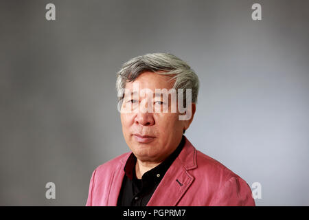 Edimbourg, Ecosse. UK. 27 août 2018. Edinburgh International Book Festival. Photo : Yan Lianke. Édimbourg. Pako Mera/Alamy Live News. Banque D'Images