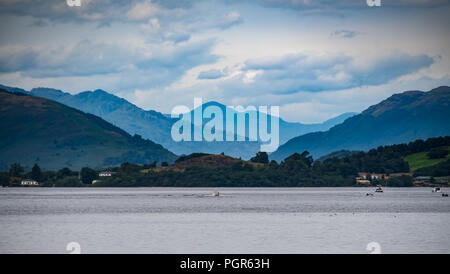 Une vue de l'extrémité sud du Loch Lomond Banque D'Images