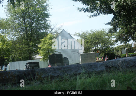 Cimetière à Yorktown, en Virginie Banque D'Images