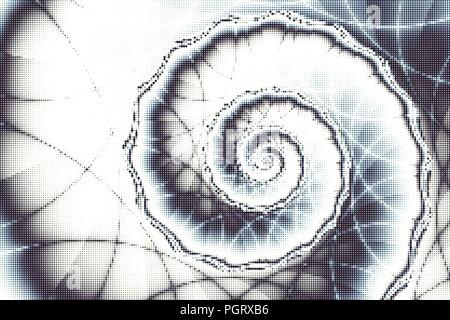 Vecteur de demi-ton arrière-plan - spirale hypnose Illustration de Vecteur