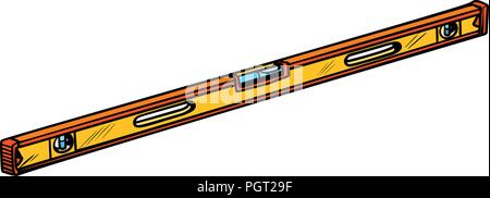Outil de niveau bâtiment Illustration de Vecteur