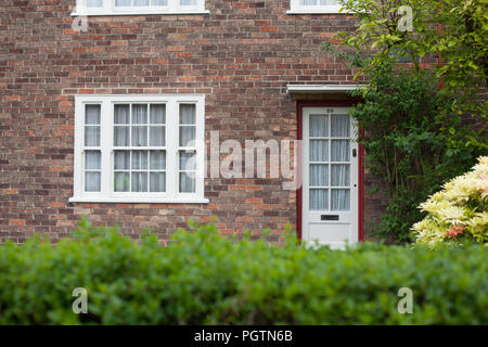 Entrée de la maison d'enfance de Paul McCartney Banque D'Images