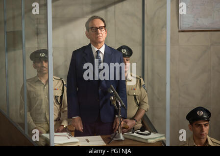 DATE DE SORTIE : Août 29, 2018 Title : l'opération finale Studio : Metro Goldwyn Mayer Réalisateur : Chris Weitz Résumé : Une équipe d'agents secrets a entrepris de retracer l'officier nazi qui ont organisé l'Holocauste. Avec : Ben Kingsley comme Adolf Eichmann. (Crédit Image : © Metro Goldwyn Mayer/photos) Banque D'Images