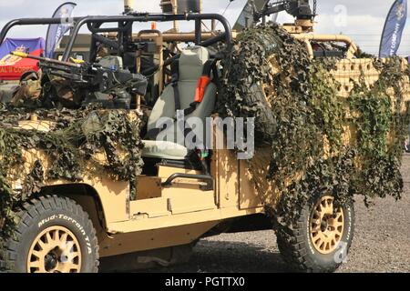 Silverstone, le Northamptonshire, UK 24 Août 2018 - 2018 Grand Prix GOPRO MOTORGP gratuitement jour de pratique - beaucoup d'action deux roues sur la piste Banque D'Images