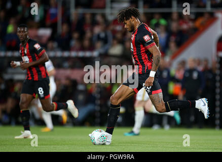 Bournemouth Tyrone Mings en action pendant la Coupe du buffle, deuxième tour à la vitalité Stadium, Bournemouth. Banque D'Images