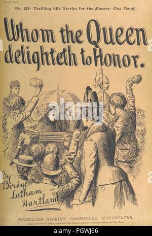 Libre à partir de la page 27 de "Histoires de vie palpitante pour les masses" . Banque D'Images