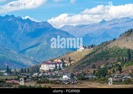 Rinpung Dzong de Paro - Bhoutan Banque D'Images