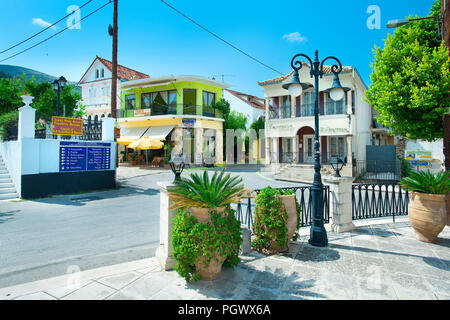 Centre Ville, Maherado, Zante, Grèce Banque D'Images